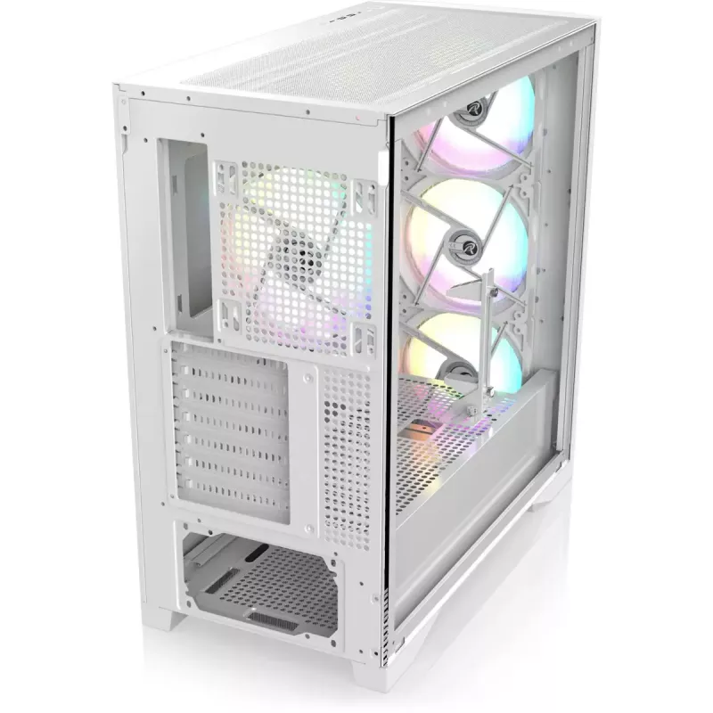 Caixa para PC Tower RAIJINTEK AGOS MAX-MS4 branco com vidro temperado
