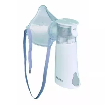 Nebulizador ROSSMAX NC200Mesh — nebulizador portátil de malha, funcionamento silencioso, modelo NC200Mesh