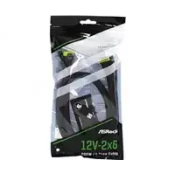 Cabo de alimentação para GPU ASRock CB-12V2X6L600W 12+4 pinos, 700 mm de comprimento
