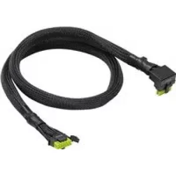 Cabo de alimentação para GPU ASRock CB-12V2X6L600W 12+4 pinos, 700 mm de comprimento