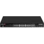 Switch de rede EDIMAX IGS-5428PLC 28 portas Gigabit PoE+ com 4 portas combo RJ45/SFP