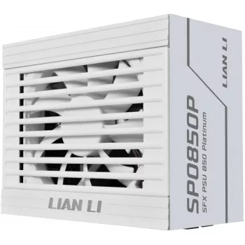 Fonte de alimentação Lian Li SP Series Platinum SFX totalmente modular PCIe 5.1 ATX 3.1 850W