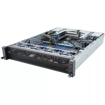 Caixa para computador Gigabyte Barebone E283-SS90-AAV1 servidor rack 2U preto