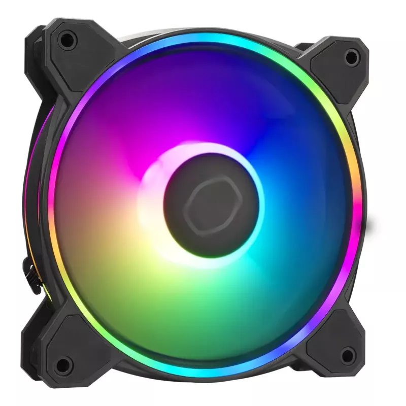 Ventoinha Cooler Master MasterFan MF120 Halo² 12 cm preto 3 unid.