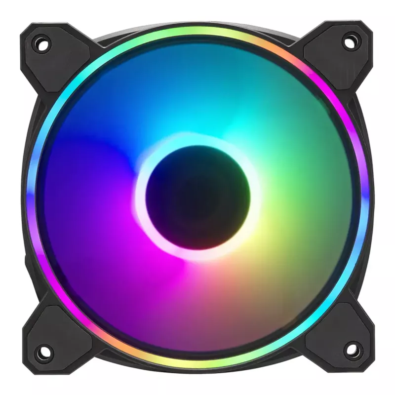 Ventoinha Cooler Master MasterFan MF120 Halo² 12 cm preto 3 unid.