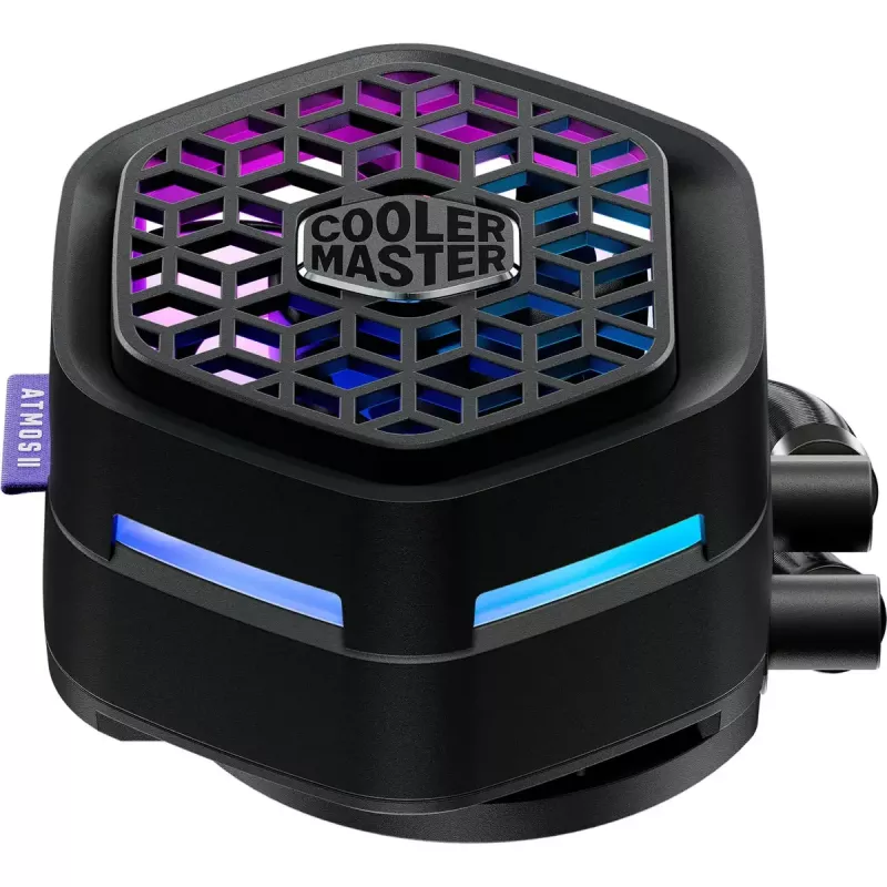 Acessório de refrigeração para CPU Cooler Master Flex Kit ventoinha VRM com adaptador para cabeça da bomba (preto)