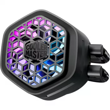 Acessório de refrigeração para CPU Cooler Master Flex Kit ventoinha VRM com adaptador para cabeça da bomba (preto)