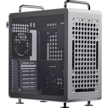 Caixa para computador Cooler Master QUBE 540 Moonstone — Mid-Tower com painel lateral em vidro temperado (cinzento)