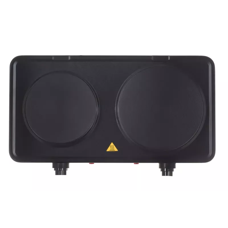 Fogão elétrico de duas placas Maestro MR-772-2 — placa de cozinha compacta de duas placas