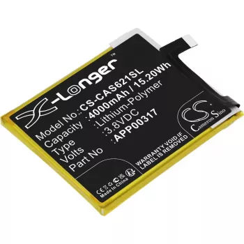 Bateria Cameron Sino para Caterpillar Cat S62 Pro (substituição, modelo SB8738, compatível com App00317)