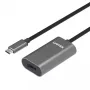 Cabo USB UNITEK U304A USB 3.2 Gen 1 5m USB-C para USB-A Cinzento