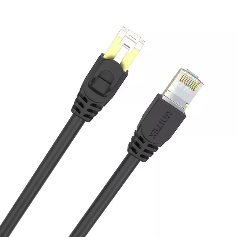 Cabo de rede UNITEK C1815EBK RJ-45 RJ-45 20 m Preto