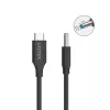 Cabo de alimentação UNITEK C14117BK-1.8M USB C DC 1,8 m 20 V 3,25 A