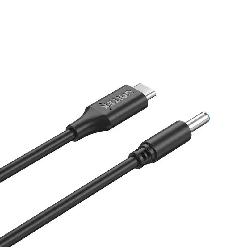 Cabo de alimentação UNITEK C14117BK-1.8M USB C DC 1,8 m 20 V 3,25 A
