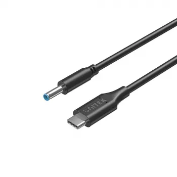 Cabo de alimentação UNITEK C14117BK-1.8M USB C DC 1,8 m 20 V 3,25 A