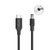 Cabo de alimentação UNITEK C14119BK-1.8M 1.8m USB C DC 20V 3.25A