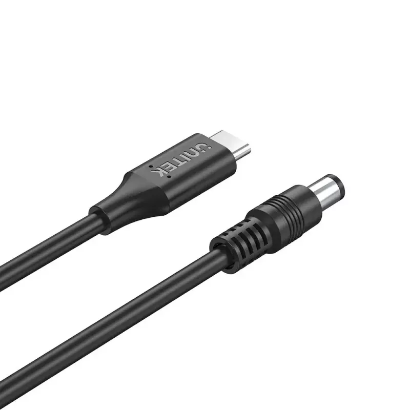 Cabo de alimentação UNITEK C14119BK-1.8M 1.8m USB C DC 20V 3.25A