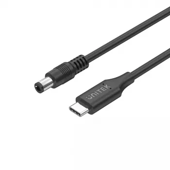 Cabo de alimentação UNITEK C14119BK-1.8M 1.8m USB C DC 20V 3.25A
