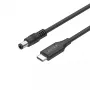 Cabo de alimentação UNITEK C14119BK-1.8M 1.8m USB C DC 20V 3.25A