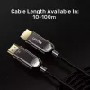 Cabo HDMI UNITEK C11085GY01-40M 40 m 2.1 48 Gbit/s preto