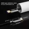 Cabo HDMI UNITEK C11085GY01-60M 60m 2.1 48 Gbit/s preto