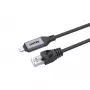 Cabo de rede UNITEK C18148AGY01-5M RJ45 Cat6 5m preto