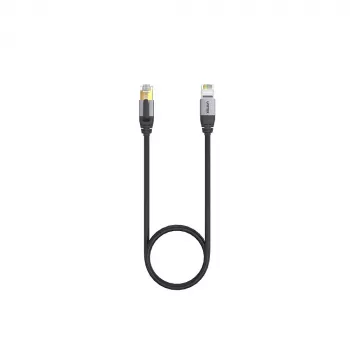 Cabo de rede UNITEK C18149AGY03-5M RJ-45 Cat8 5m preto