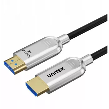 Cabo HDMI ótico Unitek C11092ASL01-40M — 40 m, suporta 4K 60 Hz
