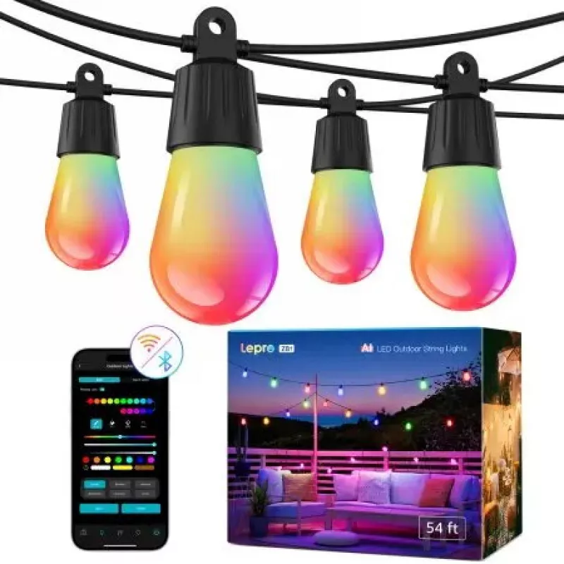 Iluminação exterior inteligente multicolorida Nanoleaf 30 m ZB1 (ZB1-30-EU)