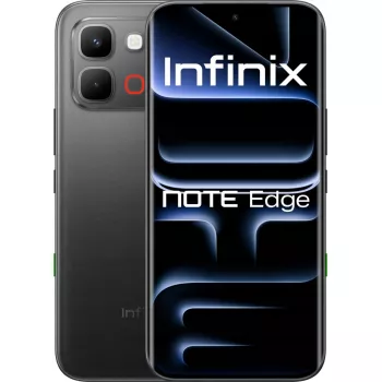 Smartphone INFINIX Note Edge 8 GB RAM 256 GB de armazenamento Shadow preto