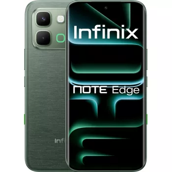 Smartphone INFINIX Note Edge 8GB RAM 256GB de armazenamento Silk verde