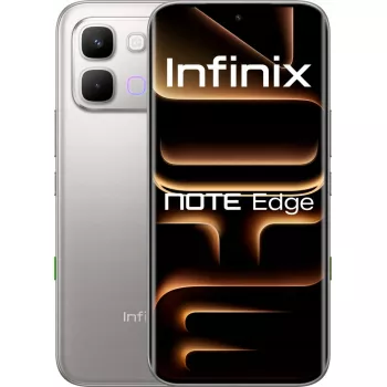 Smartphone INFINIX Note Edge 8/256GB Lunar Titanium – 8GB RAM, 256GB de armazenamento