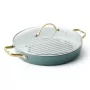 GreenPan Padova Reserve Frigideira grelhadora, 28 cm, Sky Blue