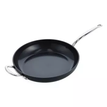Frigideira polivalente GreenPan Barcelona Pro — redonda, 320 mm de diâmetro, preta, sem PFAS