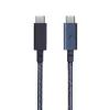 Cabo USB-C para USB-C Native Union Belt Cable Pro 2,4 m USB 2.0 azul