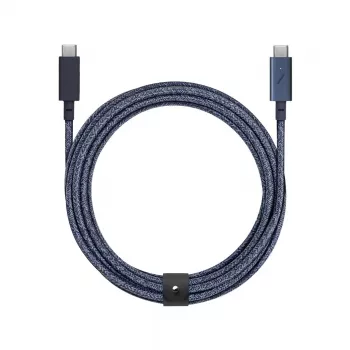 Cabo USB-C para USB-C Native Union Belt Cable Pro 2,4 m USB 2.0 azul