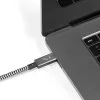 Native Union Belt Cable Pro USB-C para USB-C, 2,4 m, ecrã LED, Rose