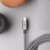 Native Union Belt Cable Pro USB-C para USB-C, 2,4 m, ecrã LED, Rose