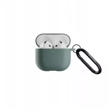 Capa protetora de silicone para AirPods 4 Native Union Active Case – verde-ardósia