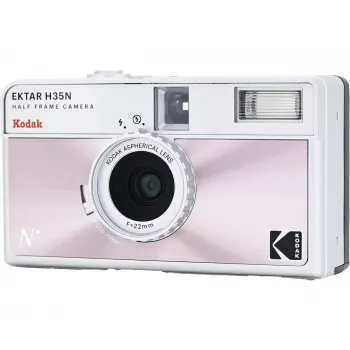 Máquina fotográfica de filme Kodak Ektar H35N glazed pink