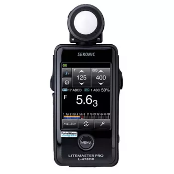 Medidor de luz Sekonic L-478DR preto