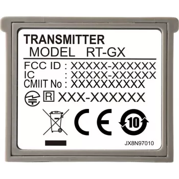 Emissor sem fios Sekonic RT-GX para L-858D (modelo 012069) — acessório para disparo de flash sem fios