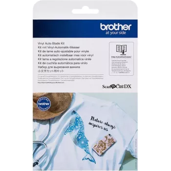 Conjunto de corte Brother CADXVBKIT1 para vinil com lâminas de precisão