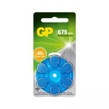 Pilha descartável GP Batteries 103251 675 PR44 zinco-ar