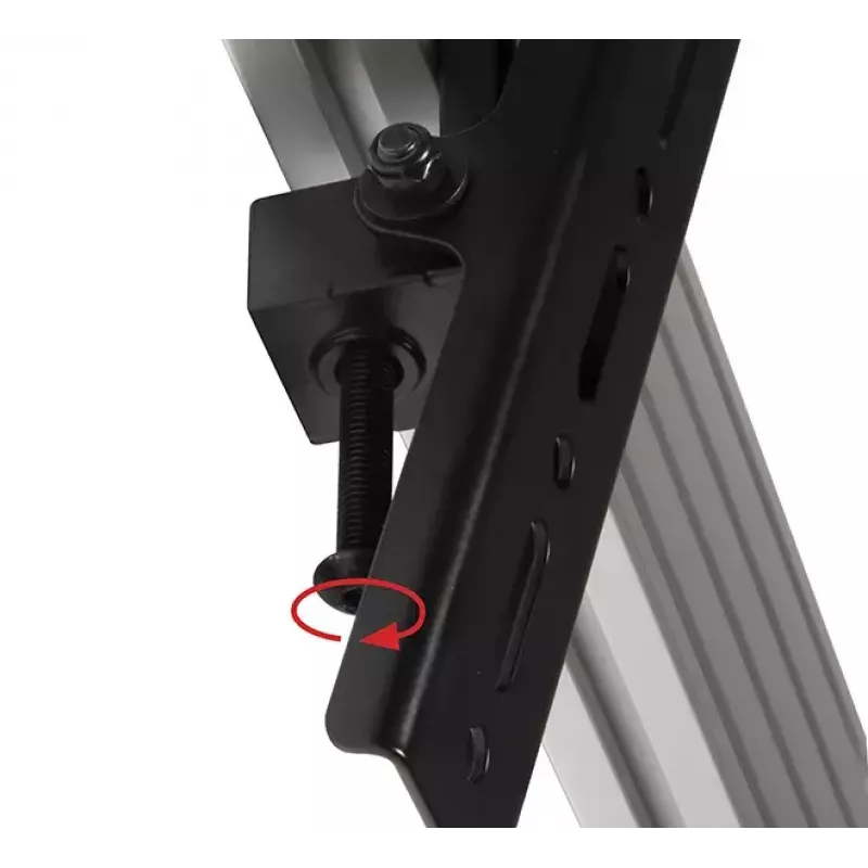 Braço de montagem para ecrã plano B-TECH SYSTEM X VESA 400 com inclinação para BT8390, preto, capacidade de carga 70 kg