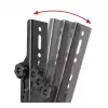 Braço de montagem para ecrã plano B-TECH SYSTEM X VESA 400 com inclinação para BT8390, preto, capacidade de carga 70 kg
