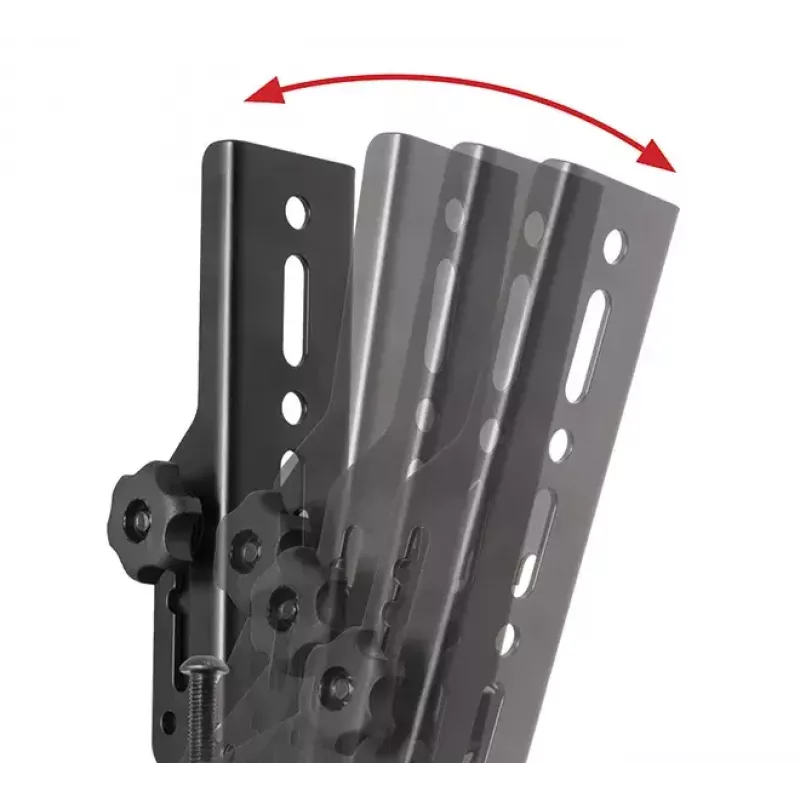 Braço de montagem para ecrã plano B-TECH SYSTEM X VESA 400 com inclinação para BT8390, preto, capacidade de carga 70 kg