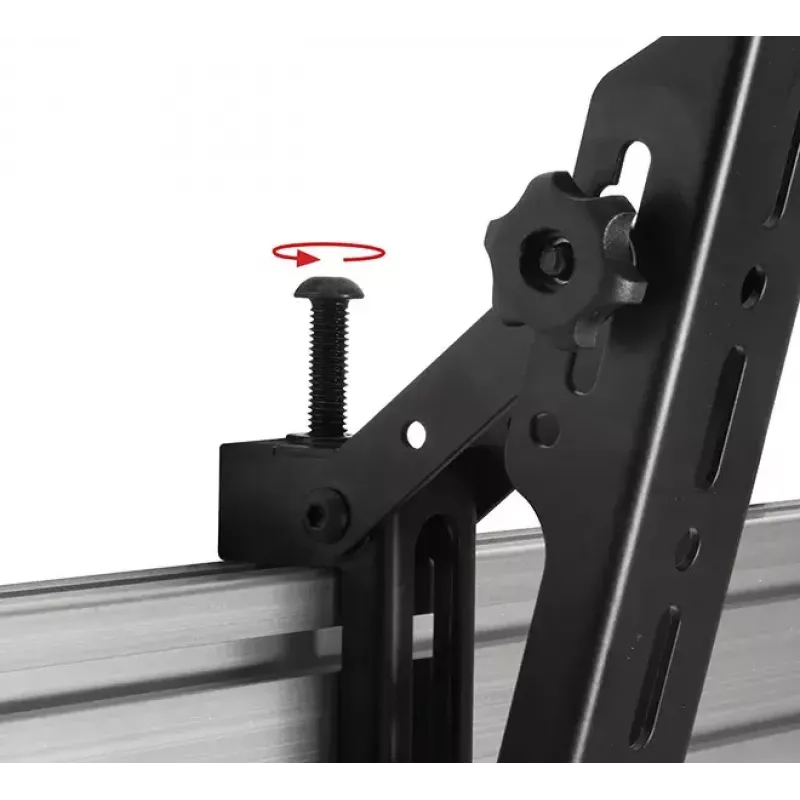 Braço de montagem para ecrã plano B-TECH SYSTEM X VESA 400 com inclinação para BT8390, preto, capacidade de carga 70 kg