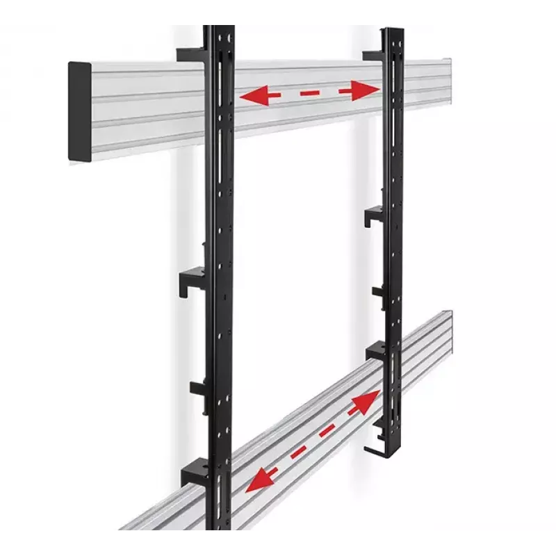 Braço de montagem plano para painel B-Tech BT8390 VESA 800200 kg de capacidade de carga
