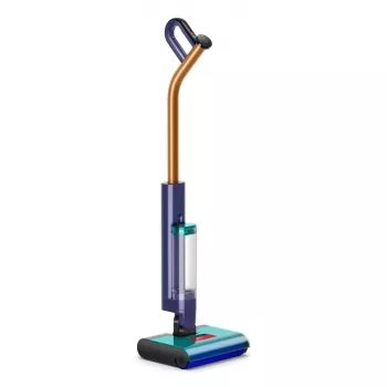 Aspirador elétrico Dyson Clean + Wash Hygiene — bateria, limpeza a seco e a húmido, sem saco, 45 min de autonomia, azul/cobre